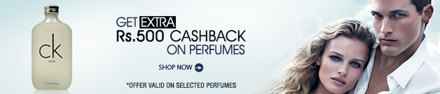  Perfumes: Get Extra Rs.500 Cashback