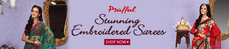 Embroidered Sarees
