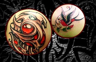 Pink Ink Tattoos