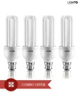 LightO CFL 23W Set Of 4- U Shape