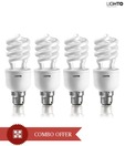 LightO CFL 15W Set Of 4- Spiral Shape