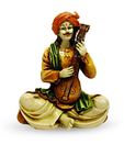Earth Rajasthani Musician Playing Sarangi