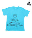 Zivene Cool Aqua Blue T- Shirt For Kids