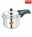 Prestige Deluxe Plus Aluminium Polished Cooker- 3 Ltrs
