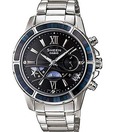Casio Polished Silver Tone Strap Watch