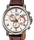 Casio Brown Strap Retrograde Watch