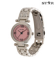 Star Pink Roman Dial Watch