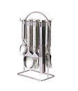 Elegante Classic Silver Cutlery Set - 25 Pcs