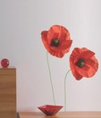Plage Poppies Wall Sticker