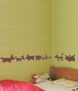 Plage Hot Dogs Wall Sticker