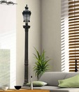 Plage Photo Street Light Wall Sticker