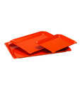 Superware Orange Melamine Tray Set- 3 Pcs