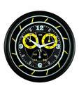 Clok Black Retro Life Wall Clock