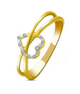 Sparkles  Heart Shaped Designer Diamond Ring