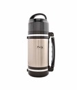 Polo Stainless Steel Black Flask 1.5L