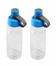 Polo Set of 2 Transparent Bottles (900 ml each)