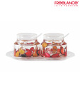 Freelance Red & Orange Jam Jar Set