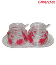 Freelance Plum Blossom Pink Jam Jar Set