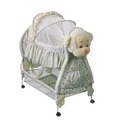 Harry & Honey White Baby Bassinet