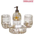 Freelance Trendy Transparent Bathroom Set