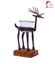 Home Sparkle Christmas Deer T-lite Holder