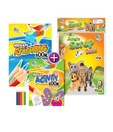 Gogo Kids Wild Tooth Drill Activity & Coloring Book Combo Pack (Pack of 2 sets)