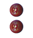 SM Black Buster Cricket Leather Ball (2 qty)