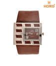 Horo Big Brown Watch
