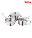 Vinod Stainless Steel Cookware Set