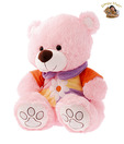Dimpy Stuff Vibrant Flower T-Shirt Bear Soft Toy-38 cm
