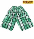 Pokins Funky Green Boys Shorts For Kids