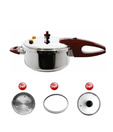 Wonderchef Pressure Cooker 3ltrs With Free Glass Lid