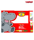 Tubbies Twin Water Coloring Oil Pastels (Pack Of 5)