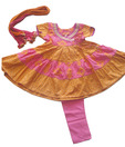 Exclusive from Jaipur Orange & Pink Salwar Suit For Kids