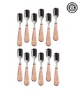 RK Stainless Steel Confetti Ice Cream Spoons Set (12 pcs)