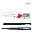 Parker Vector Matte Black CT (Roller Ball Pen+Ball Pen) (M-2)