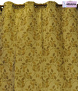 ARIANA Indigo Beige XL Door Curtains