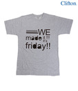 Clifton Grey We Made It T-Shirt For Kids
