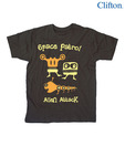 Clifton Black Space Patrol T-Shirt For Kids