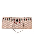 Aarna Craft Gorgeous White & Beige Brocade Clutch