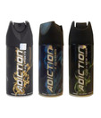 Adiction Men Deo (Newyork, Paris, Tokyo)-Each 150 ml