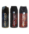 Adiction Men Deo (Paris, Rome, London)-Each 150 ml