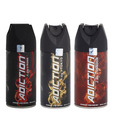 Adiction Men Deo (Rome, Tokyo, London)-Each 150 ml