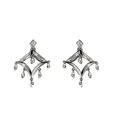 AG White Kite Diamond Earrings