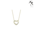 AG Gorgeous Diamond Heart Pendant