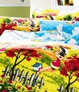 Angel Enchanting Double bed sheet Set