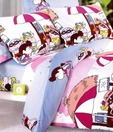 Angel Shin Chan Double bed sheet Set