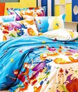 Angel Little Mermaid Double bed sheet Set