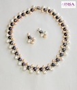 Nisa Pearls Charming Necklace Set