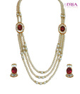 Nisa Pearls Royal Necklace Set